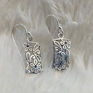 Floral Dangle Earrings